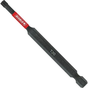 Diablo 3-1/2 In. T20 Torx Impact Screwdriver Bit