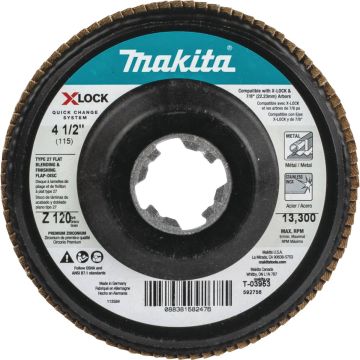 X-lock 4?1/2" Type 27 Flat Fla