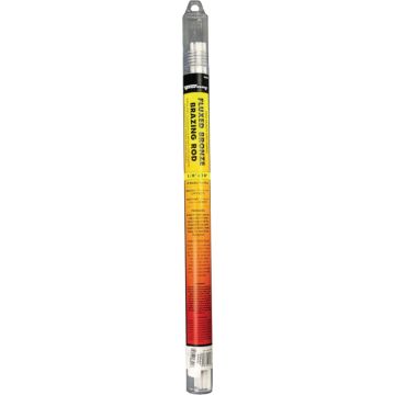 Forney 1/8 In. x 18 In. Fluxed Brazing Rod (10-Pack)