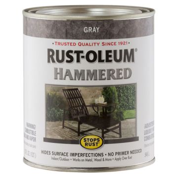 Qt. Rustoleum Hammered Gray