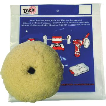 Dico 6 In. Compound Polishing Pad with 1/4 In. Mandrel