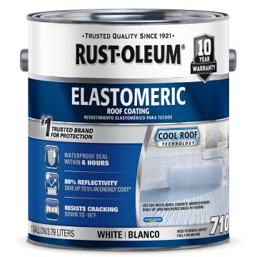 1gal  Rust 7yr Elastomeric