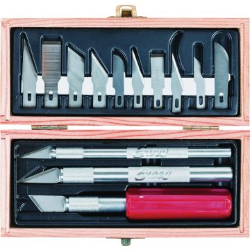 Excel Blades Hobby Knife Set - Boxed (16-Piece)