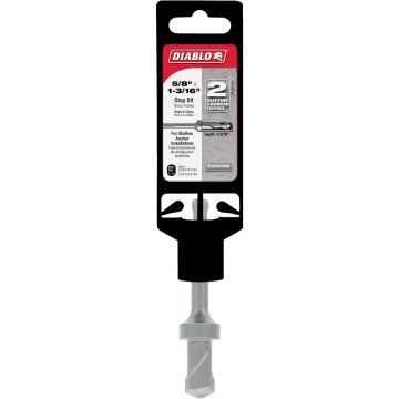 Diablo SDS-Plus 5/8 In. x 1-3/16 In. x 4-1/4 In. Carbide-Tipped Rotary Hammer Drill Bit with Stop Collar