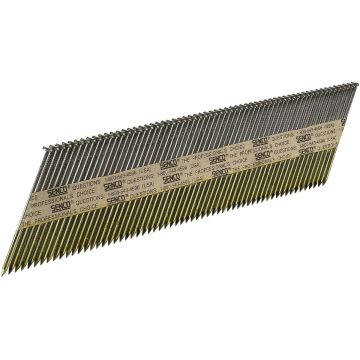 Senco 30 Degree Paper Tape Bright Clipped Head Framing Nail, 3 In. x .131 In. (2500 Ct.)