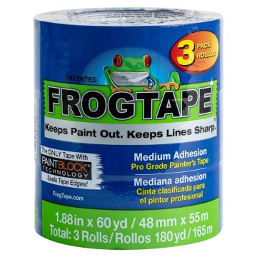 Blue Frog Tape 1.88x60 3 Pk