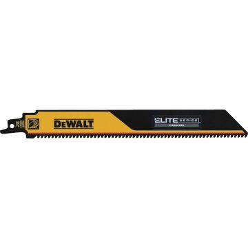 DEWALT Elite Series 9 In. 8 TPI Carbide Metal Reciprocating Saw Blade
