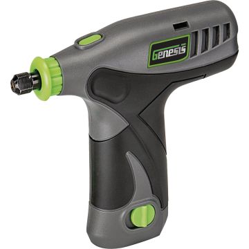 Genesis 8V Variable Speed Cordless Rotary Tool Kit with (65) Accessories