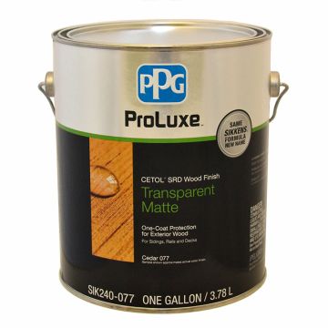 Ppg Srd Stain Cedar Gal