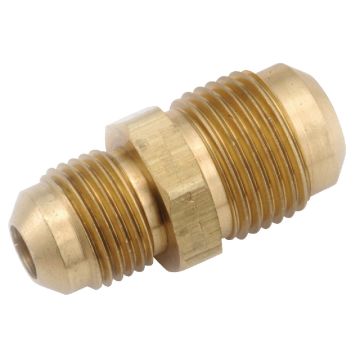 Anderson Metals 1/2 In. x 1/4 In. Brass Low Lead Low Lead Reducing Flare Union