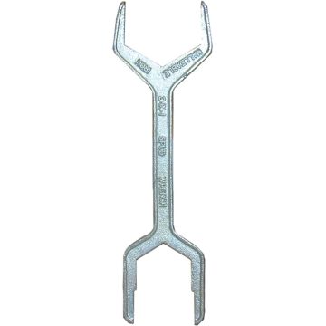Lasco 11.75 In. Die Cast Bright Plated Plumber's Wrench