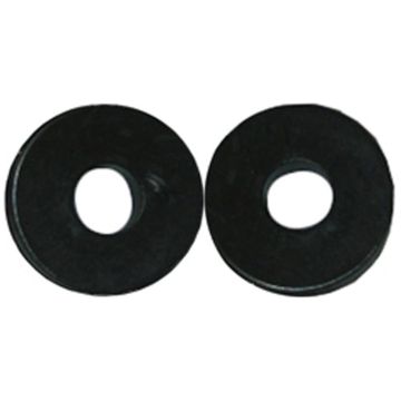 Lasco 21/32 In. Black 3/8M Flat Bibb Faucet Washer (2 Ct.)