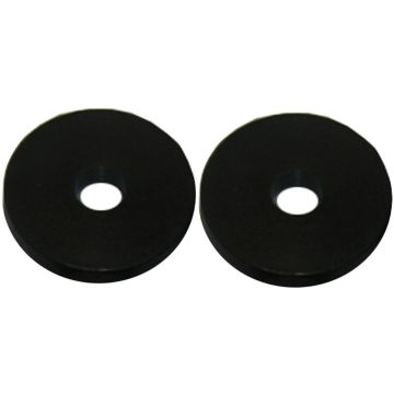Lasco 11/16 In. Black 3/8L Flat Bibb Faucet Washer (2 Ct.)