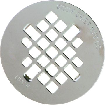 Sioux Chief 4-1/4 In. Stainless Steel Snap-In Shower Drain Strainer