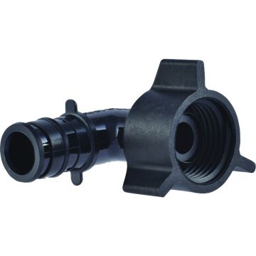 SharkBite 1/2 In. 90 Deg. Poly PEX-A Swivel Elbow (1/4 Bend) (5-Pack)