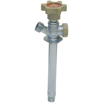 ProLine Chrome Plated Brass 1/2 In. MIP x 3/4 In. MHT 6 In. Frost Free Sillcock