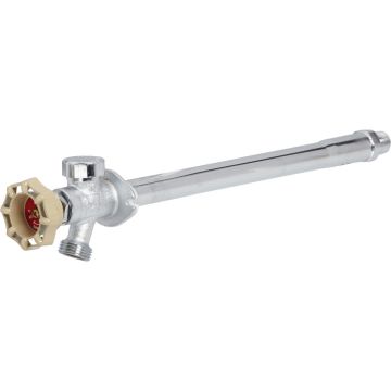 ProLine Chrome Plated Brass 1/2 In. MIP x 3/4 In. MHT 8 In. Frost Free Sillcock