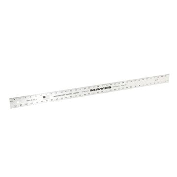36" Precision Straight Edge Heavy Duty Aluminum Ruler w/ Metric & Standard Measurement  