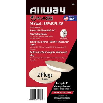 Allway Wall-ez Drywall Plug 2pk