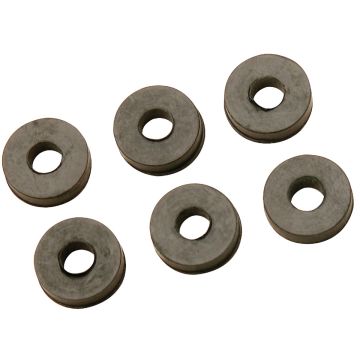 Do it Best 9/16 In. Black Flat Faucet Washer (6 Ct.)