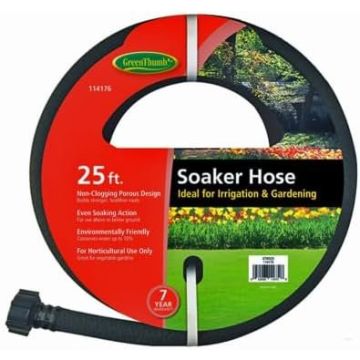 Green Thumb GTWS25 3-Tube Soaker Hose, 25 Ft'
