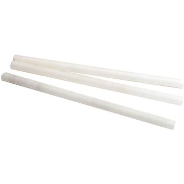 5" White Round Soapstone