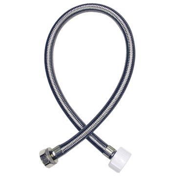 Do it Best 1/2 In. COMP x 7/8 In. BC x 12 In. Braided Stainless Steel Toilet Supply Line