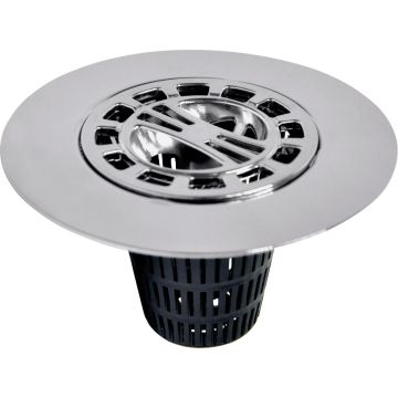 Danco Chrome Hair Catcher For Shower Drain