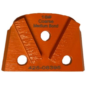 Virginia Abrasives Double Cuboid Medium Bond 18 Grinder Tooling Compatible with Virginia Abrasives®, EDCO® & Lavina® Floor Grinders