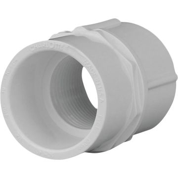 Charlotte Pipe Female Schedule 40 3/4 in. PVC Adapter
