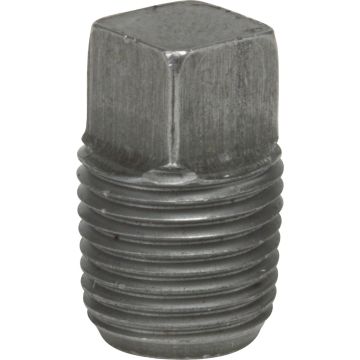 Anvil 1-1/4 In. Malleable Black Iron Square Head Pipe Plug