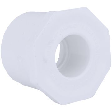 Charlotte Pipe 1-1/4 In. SPG x 1/2 In. Slip Schedule 40 PVC Bushing