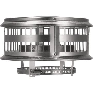 Selkirk 5 In. To 6 In. Universal Gas B-Vent Cap