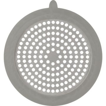 Danco Brushed Nickel Hair Catcher and Drain Protector For Bathroom Sink & Bathtub