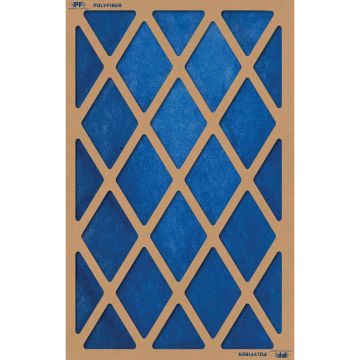 Purafilter 16 In. x 25 In. x 1 In. MERV 5 Polyfiber Furnace Filter