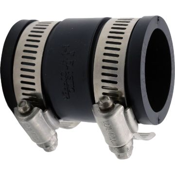 Fernco 1 In. Flexible DWV PVC Coupling