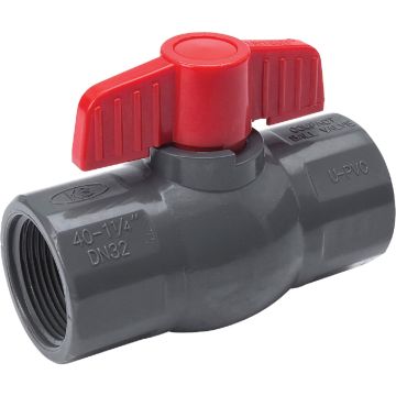 ProLine 1-1/4 In. FIP x 1-1/4 In. FIP PVC Ball Valve