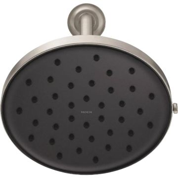 Moen Verso Rainshower Spot Resistant Brushed Nickel 9 In. Dia. Spray Head Rainshower