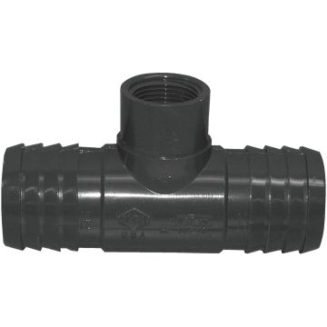 Boshart 1-1/2 In. x 1-1/2 In. x 3/4 In. FIP Combination Polypropylene Insert Tee