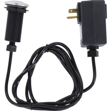 Danco Top Mount Air Switch for Garbage Disposals with Chrome Button