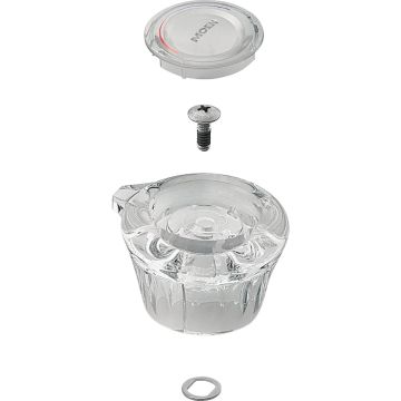 Moen Clear Acrylic Tub & Shower Replacement Faucet Handle