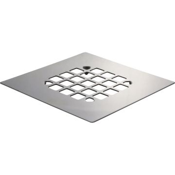 Danco Chrome Square Snap-In Drain Cover For Shower