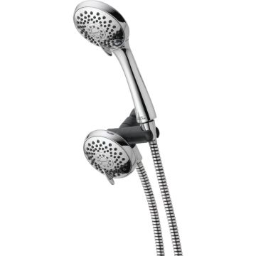 Delta 3-Spray 1.75 GPM Combination Handheld Shower Head, Chrome