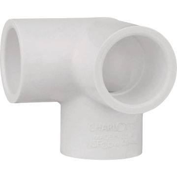 Charlotte Pipe 1/2 In. 90 Deg PVC Schedule 40 Elbow