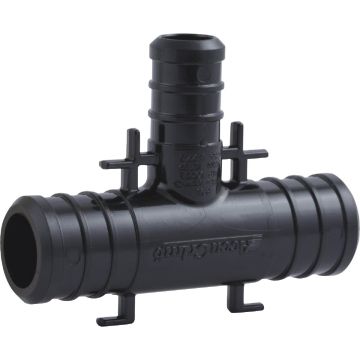 SharkBite PEX-B 3/4 In. x 3/4 In. x 1/2 In. Poly Alloy Barb Tee (25-Pack)