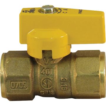 Pro-Flex 3/4 In. FIP x 15/16 In. Flare Brass Gas Valve