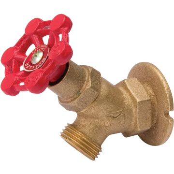 Brass 3/4-in FIP x 3/4-in MHT  Heavy Duty Sillcock