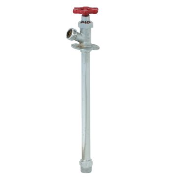 ProLine Chrome Plated Brass 3/4 In. MIP x 3/4 In. MHT 10 In. Frost Free Sillcock