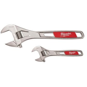 Milwaukee 6" & 10" Adjustable Wrench Set