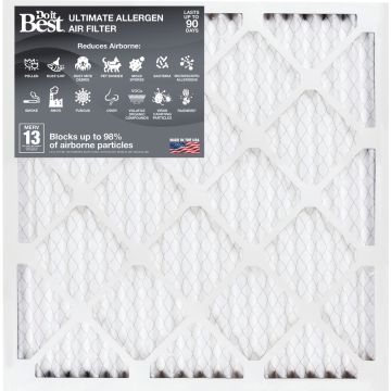 Do it Best 16 In. x 20 In. x 1 In. MERV 13 Furnace Filter